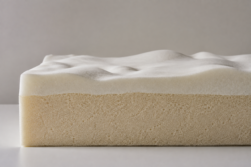 espuma memory foam usada em cama ortopédica pet