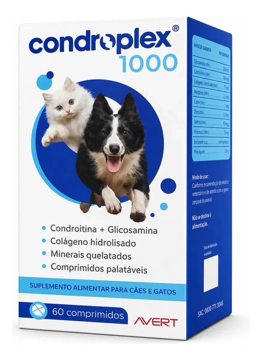 suplemento para caes idosos
